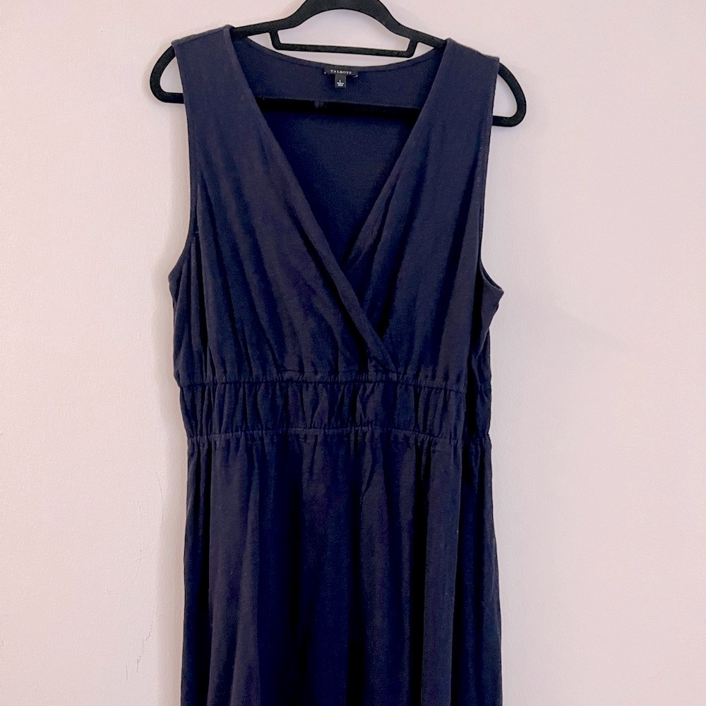 Talbots Navy Wrap Dress